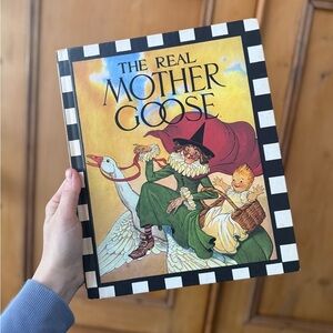 The Real Mother Goose Rand McNally -Big Book Of Nursery Rhymes (Hardcover 1991)